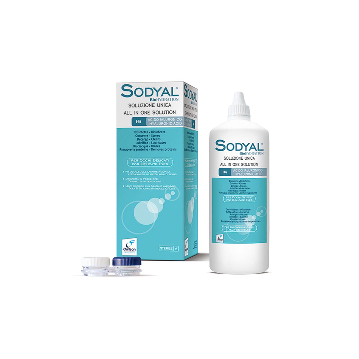 Υγρό φακών επαφής SODYAL BIOHYDRATION ALL IN ONE 360ML