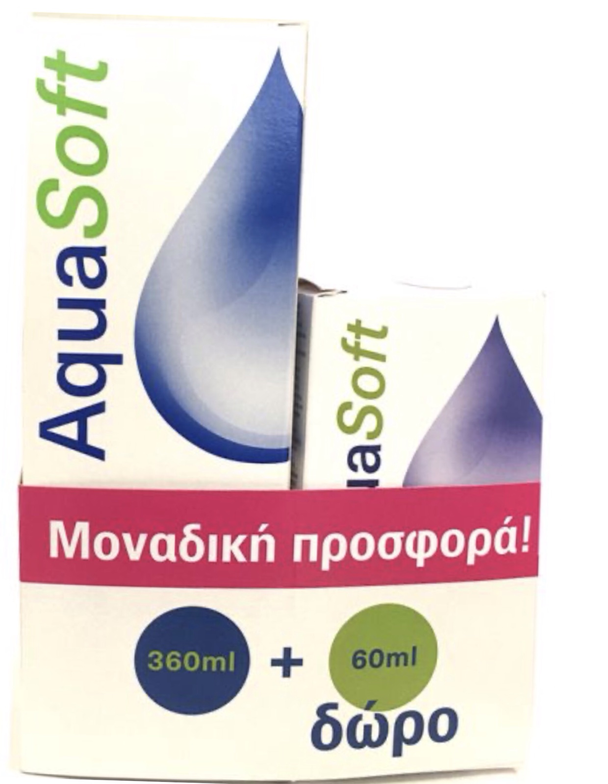 Yγρό Φακών Επαφής AquaSoft 360ml